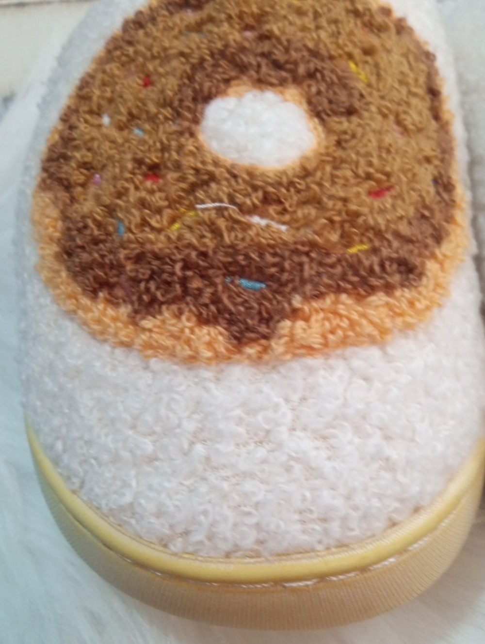 JUST BE COFFEE/DONUT SLIPPERS - Picture 8 of 10